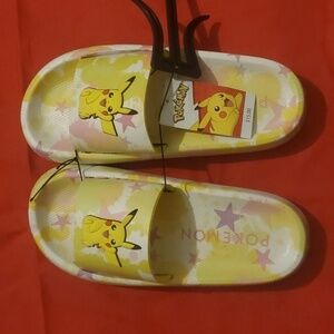 Pokémon slide shoes.